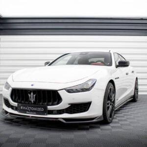 Maxton Design Передний сплиттер V.1 для Maserati Ghibli Mk3 (рестайлинг)