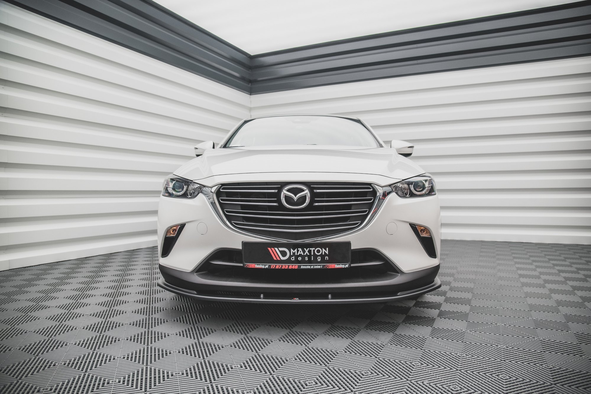Maxton Design Передний сплиттер V.1 для Mazda CX-3 — изображение 2