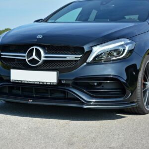 Maxton Design Передний сплиттер V.1 Mercedes A W176 AMG рестайлинг