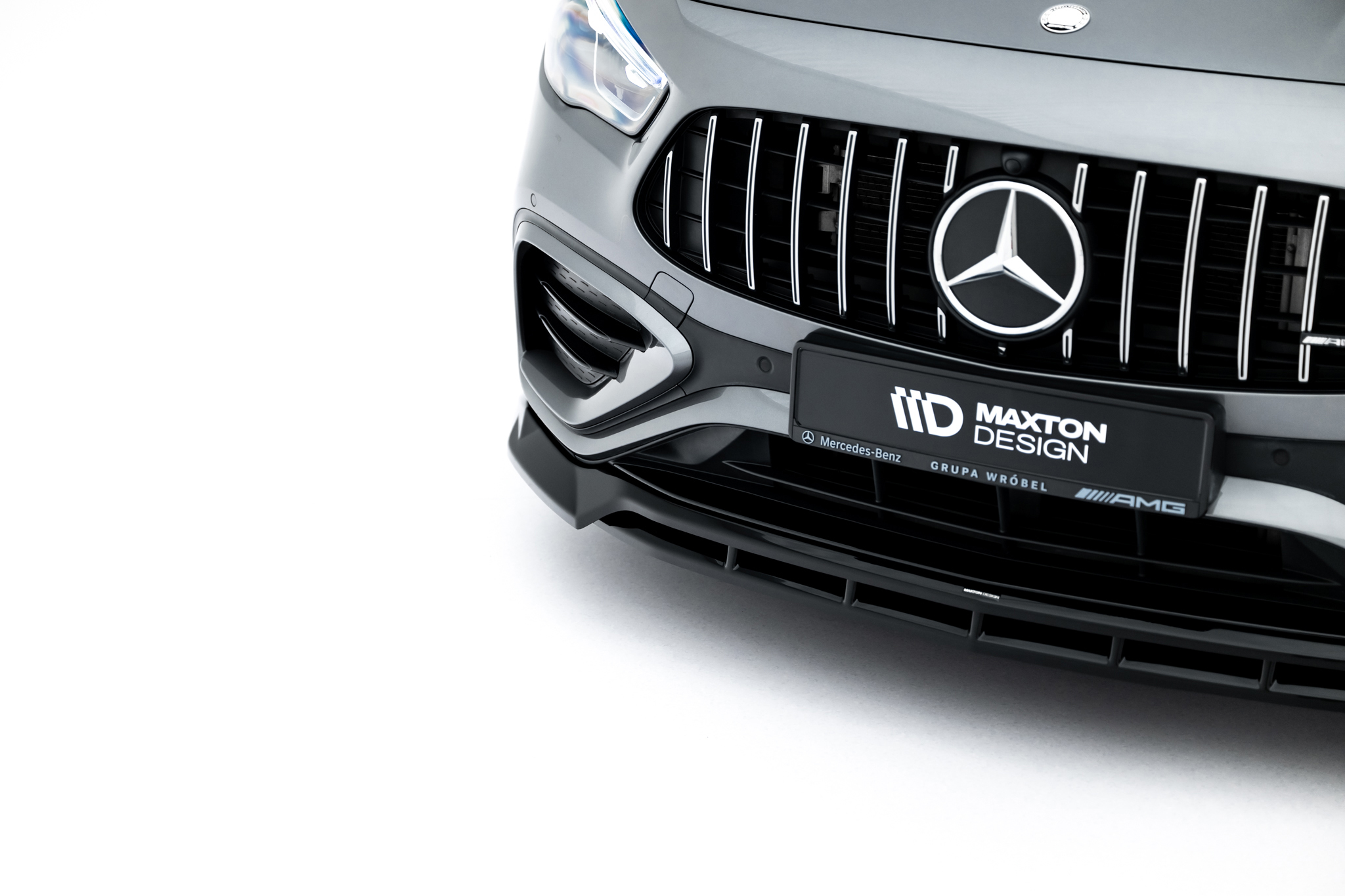 Maxton Design Передний сплиттер V.1 для Mercedes-AMG GLA 35 H247 (рестайлинг) — изображение 2