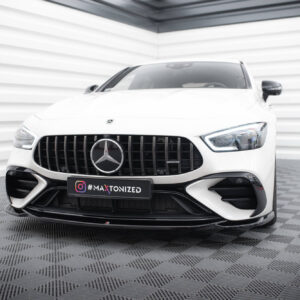 Maxton Design Передний сплиттер V.1 для Mercedes-AMG GT 43 4-дверное купе V8, пакет тюнинга X290