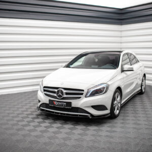 Maxton Design Передний сплиттер V.1 Mercedes-Benz A W176