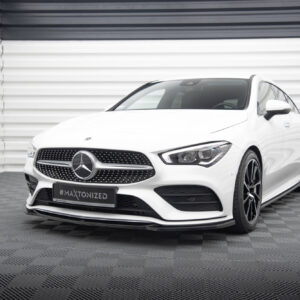 Maxton Design Передний сплиттер V.1 для Mercedes-Benz CLA A35 AMG / AMG-Line C118
