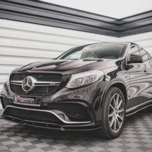 Maxton Design Передний сплиттер V.1 для Mercedes-Benz GLE Coupe / SUV 63 AMG C292 / W166