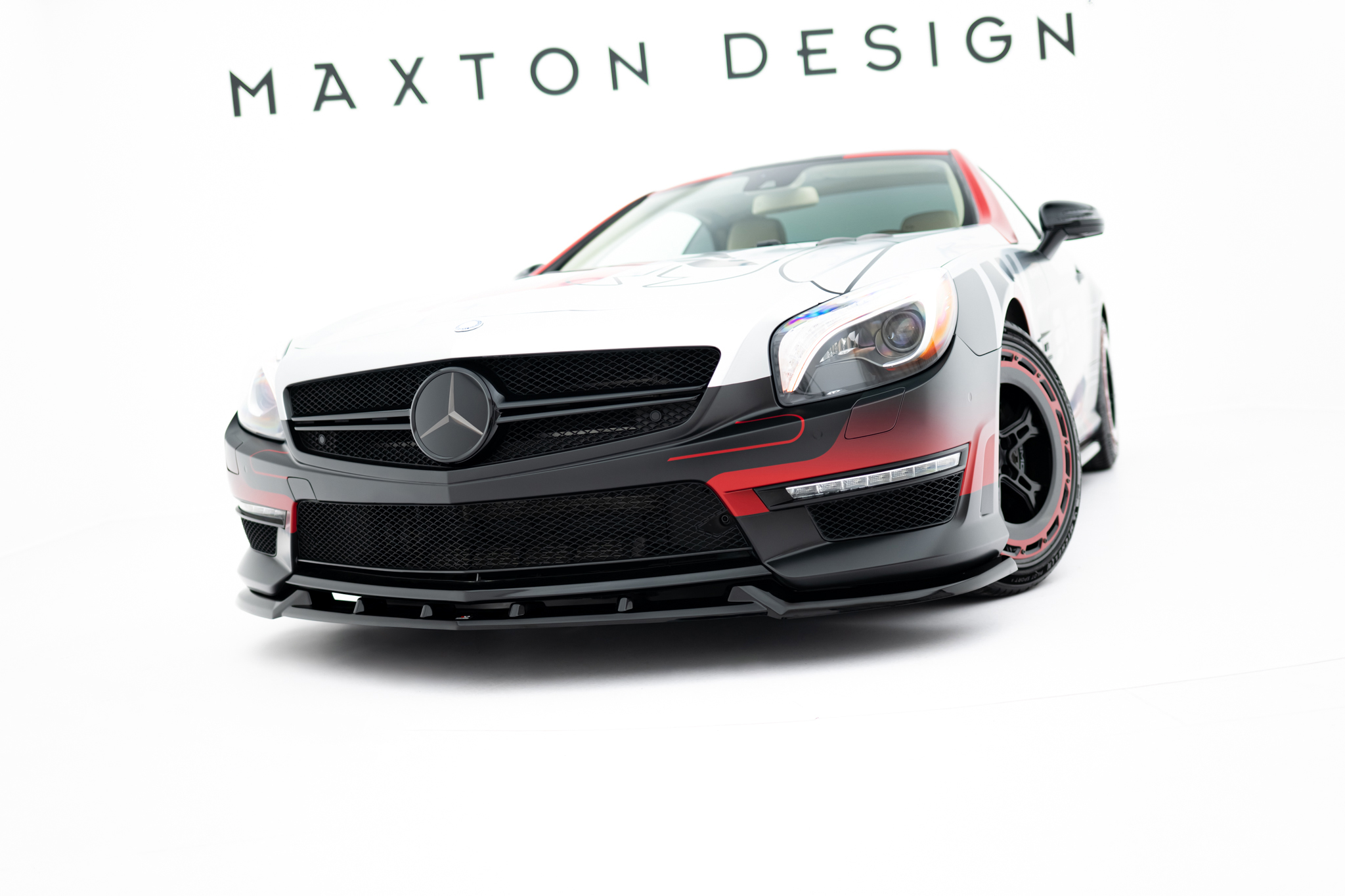 Maxton Design Передний сплиттер V.1 Mercedes-Benz SL 63 AMG R231 — изображение 5