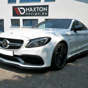 Maxton Design Передний сплиттер V.1 для Mercedes C-класса C205 63AMG Coupe