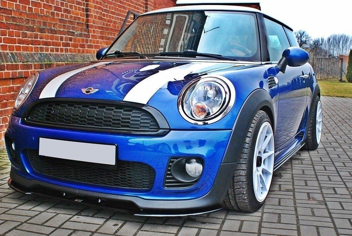 Maxton Design Передний сплиттер V.1 для Mini Cooper R56 JCW