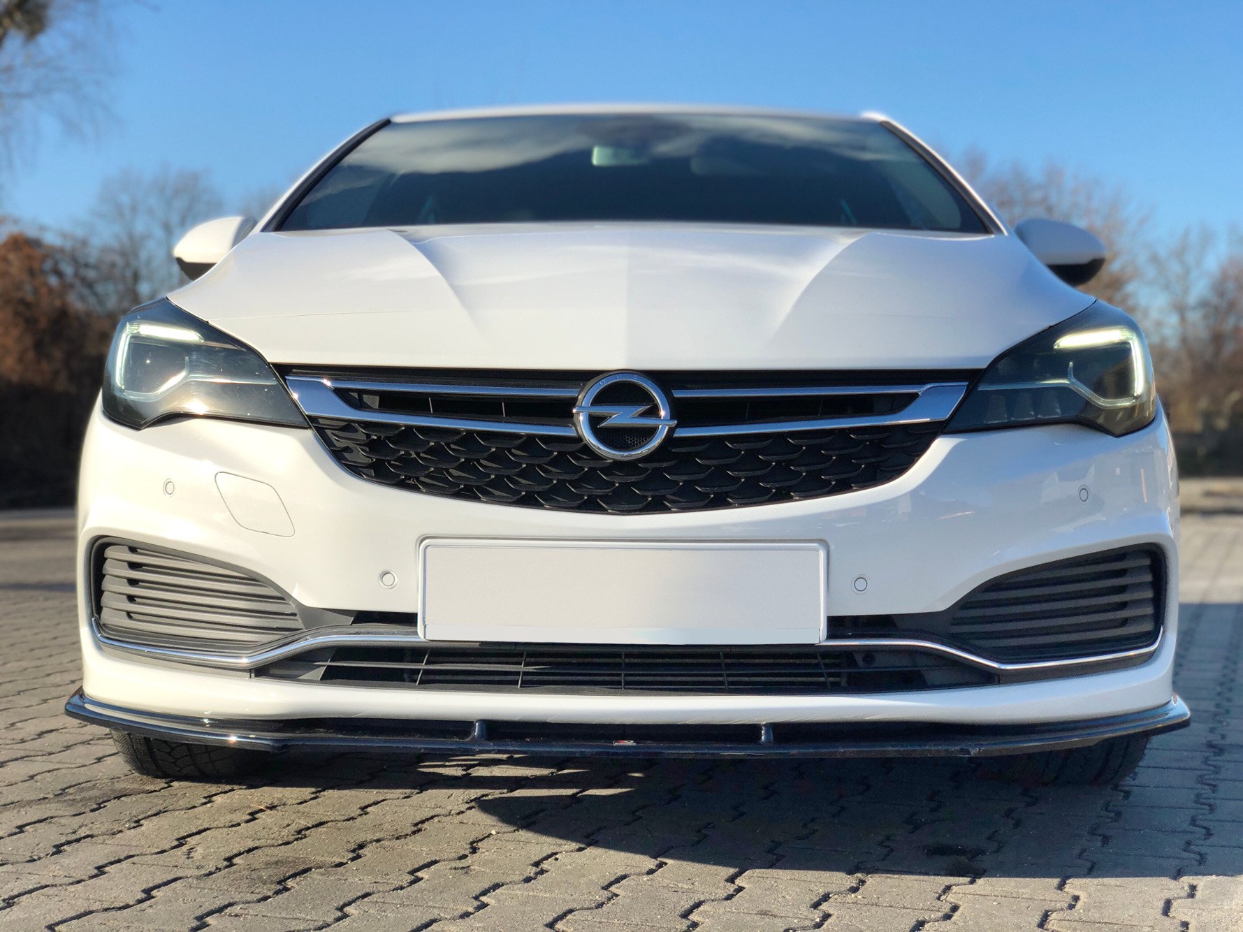 Maxton Design Передний сплиттер V.1 OPEL Astra K OPC-LINE — изображение 2