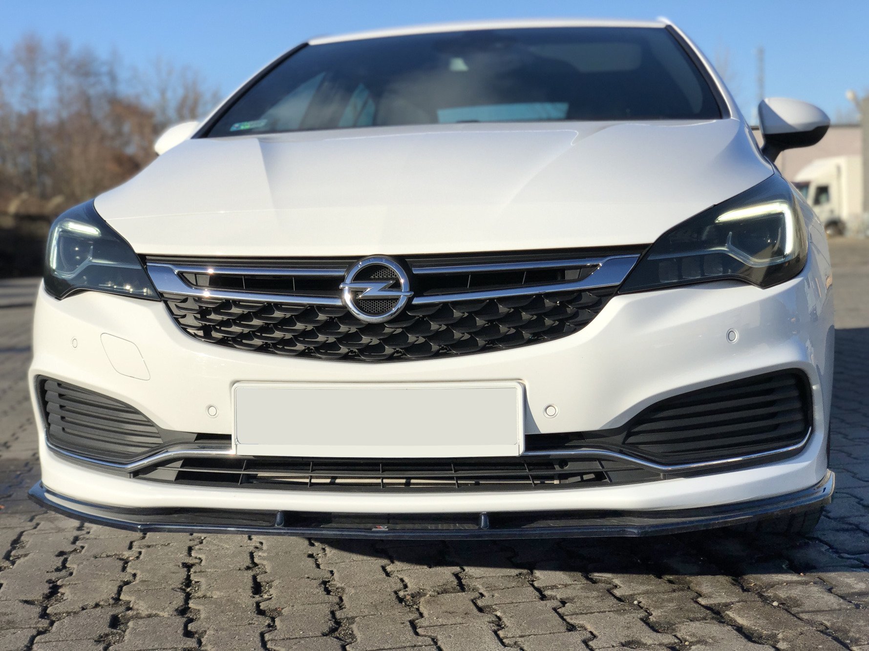 Maxton Design Передний сплиттер V.1 OPEL Astra K OPC-LINE — изображение 4