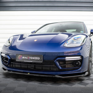 Maxton Design Передний сплиттер V.1 для Porsche Panamera E-Hybrid 971 (рестайлинг)