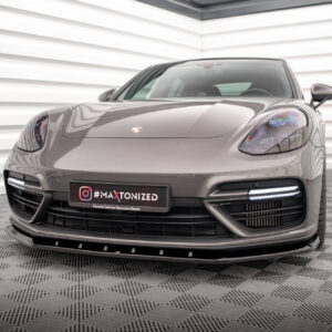 Maxton Design Передний сплиттер V.1 для Porsche Panamera Turbo S E-Hybrid