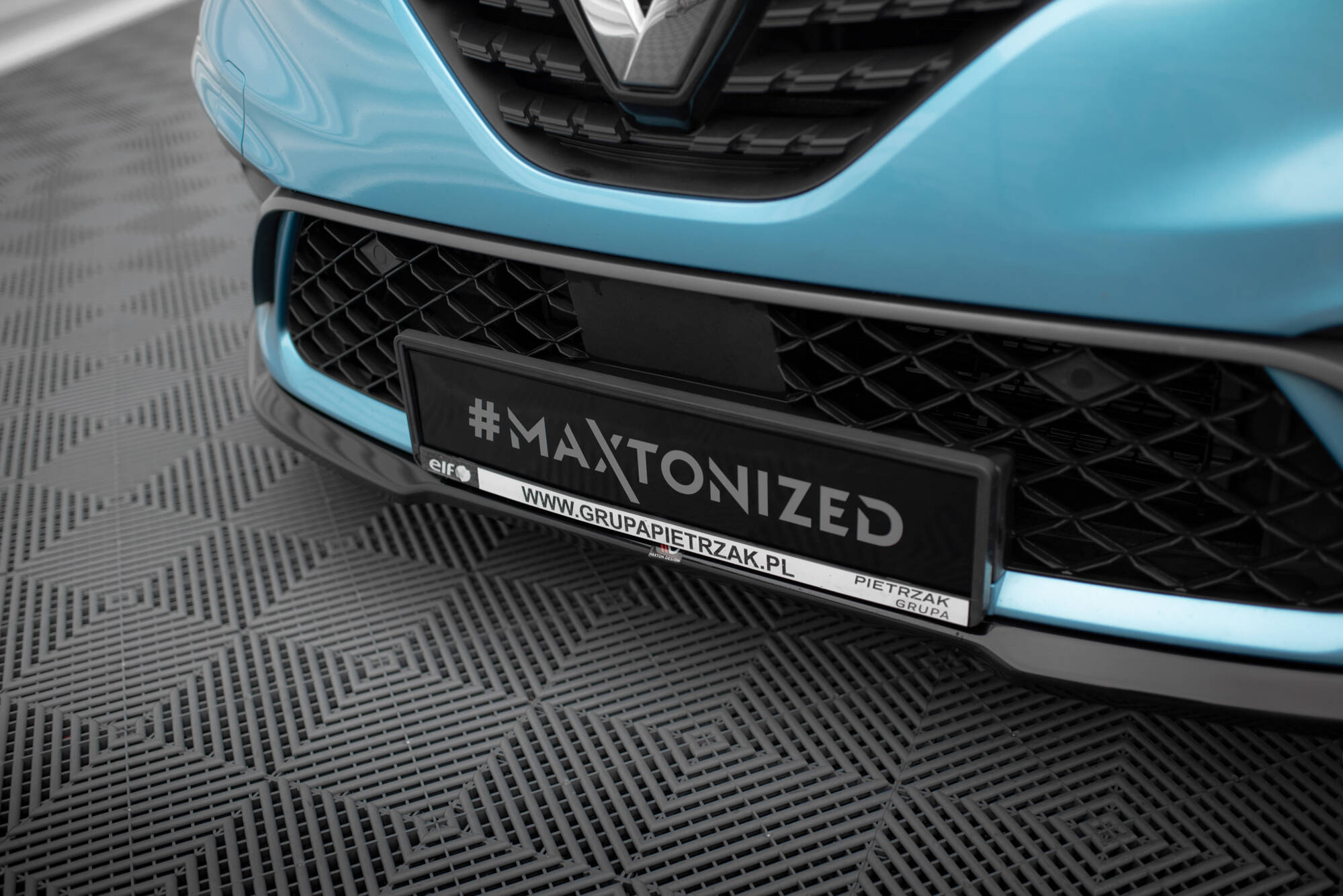 Maxton Design Передний сплиттер V.1 для Renault Clio RS Line Mk5 — изображение 3