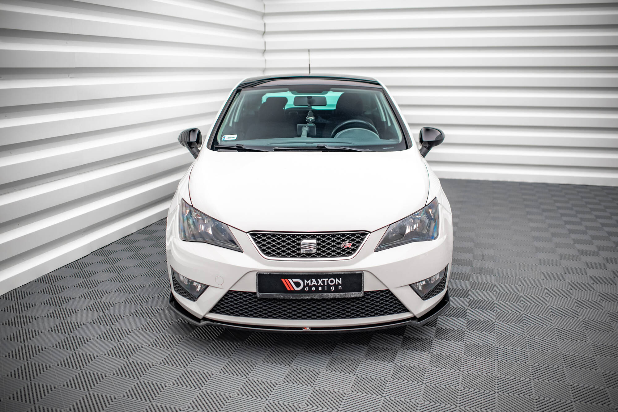 Maxton Design Передний сплиттер V.1 для Seat Ibiza FR SC Mk4 Facelift
