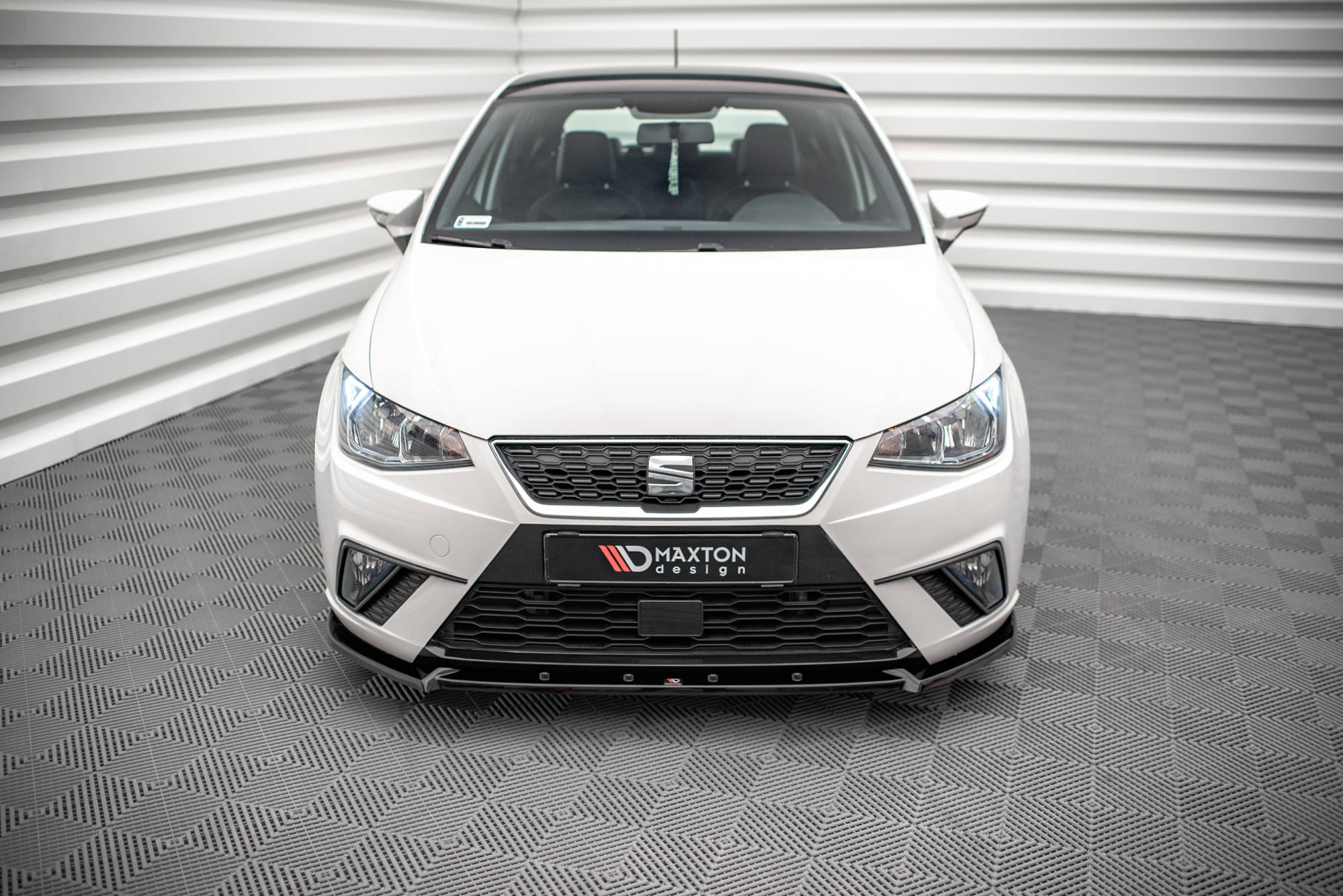 Maxton Design Передний сплиттер V.1 для Seat Ibiza FR/ Standard Mk5
