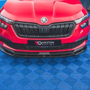 Maxton Design Передний сплиттер V.1 Skoda Kamiq Mk1