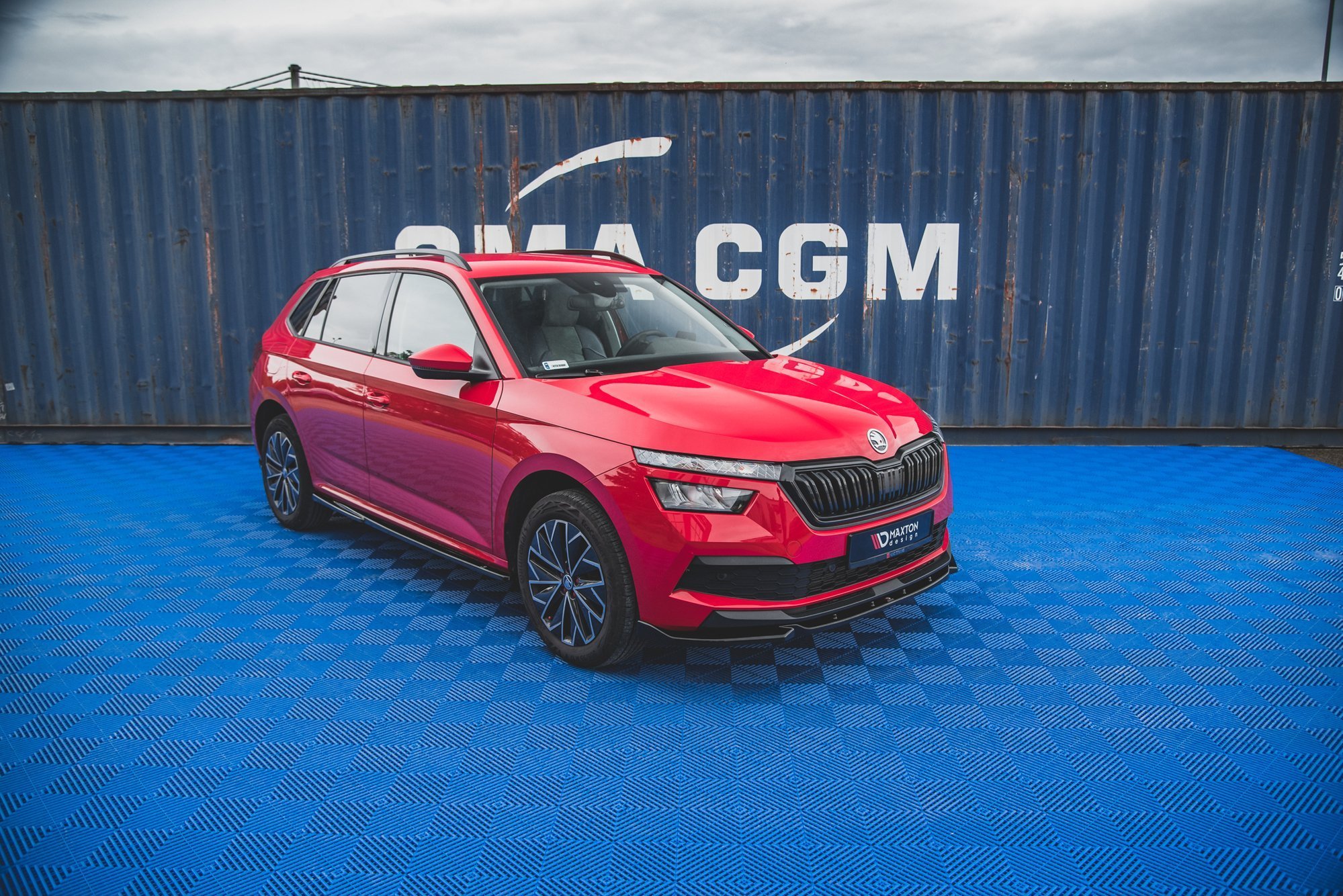 Maxton Design Передний сплиттер V.1 Skoda Kamiq Mk1 — изображение 4