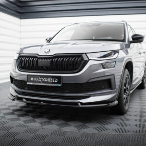 Maxton Design Передний сплиттер V.1 Skoda Kodiaq Sportline Mk1 Facelift