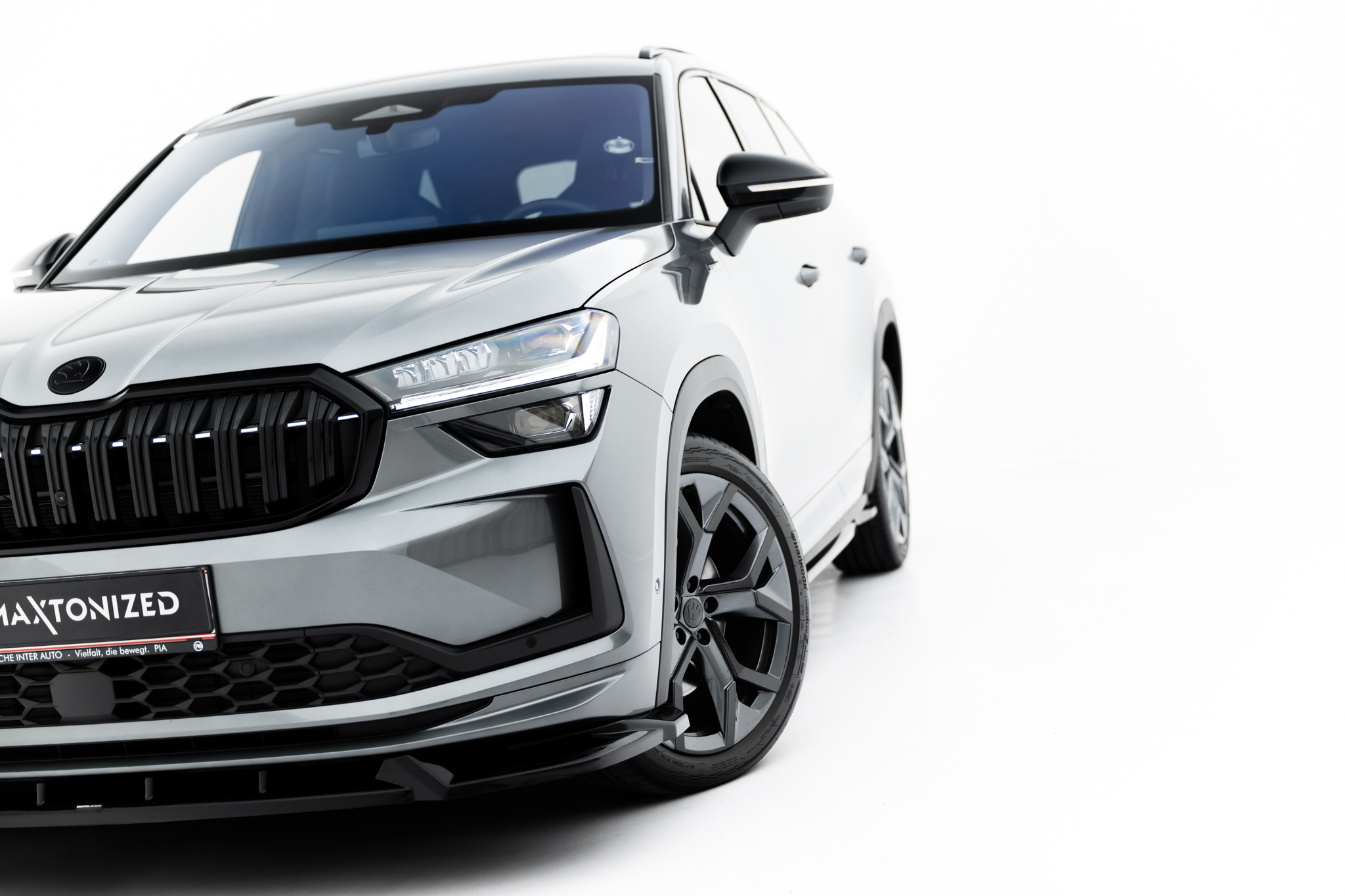Maxton Design Передний сплиттер V.1 Skoda Kodiaq Sportline Mk2 — изображение 4