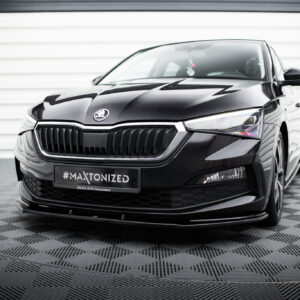 Maxton Design Передний сплиттер V.1 Skoda Scala