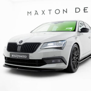 Maxton Design Передний сплиттер V.1 Skoda Superb Liftback/Combi Mk3