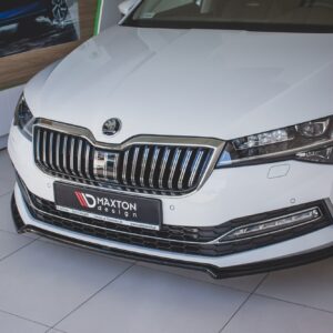 Maxton Design Передний сплиттер V.1 Skoda Superb Liftback/Combi Mk3 Facelift