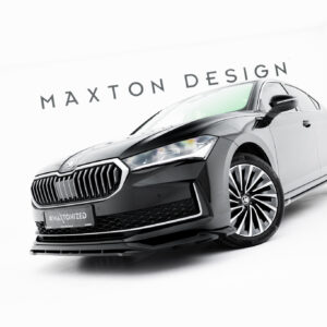 Maxton Design Передний сплиттер V.1 Skoda Superb Mk4