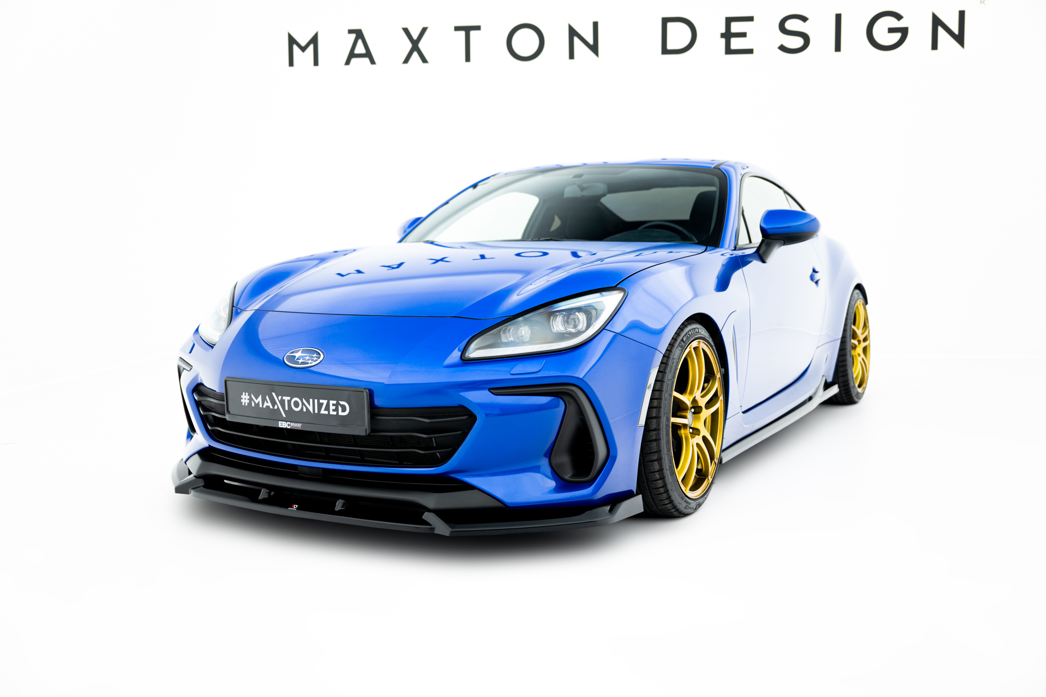 Maxton Design Передний сплиттер V.1 для Subaru BRZ Mk2