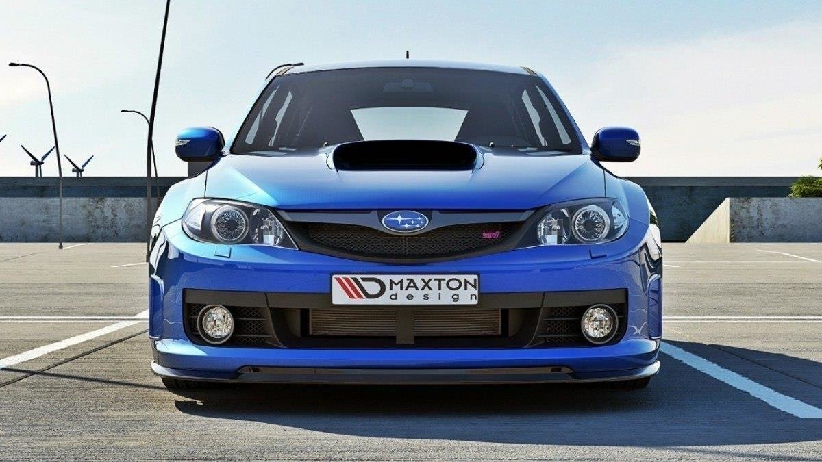 Maxton Design Передний сплиттер V.1 Subaru Impreza WRX STI Mk3