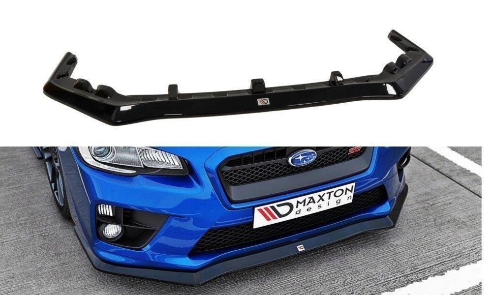 Maxton Design Передний сплиттер v.1 SUBARU WRX STI