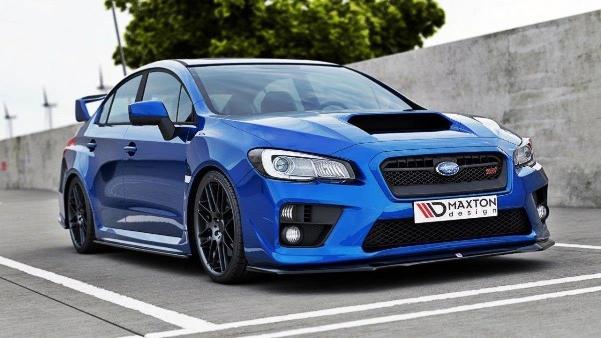Maxton Design Передний сплиттер v.1 SUBARU WRX STI — изображение 2