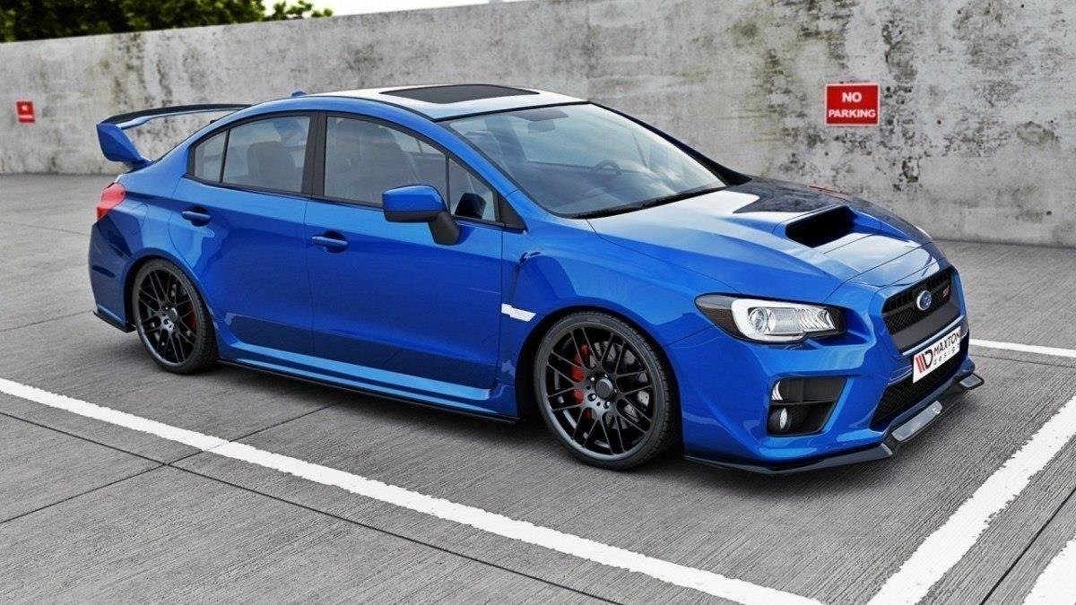 Maxton Design Передний сплиттер v.1 SUBARU WRX STI — изображение 3