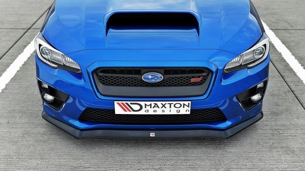 Maxton Design Передний сплиттер v.1 SUBARU WRX STI — изображение 5