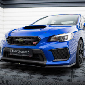 Maxton Design Передний сплиттер V.1 для Subaru WRX STI Mk1 (рестайлинг)