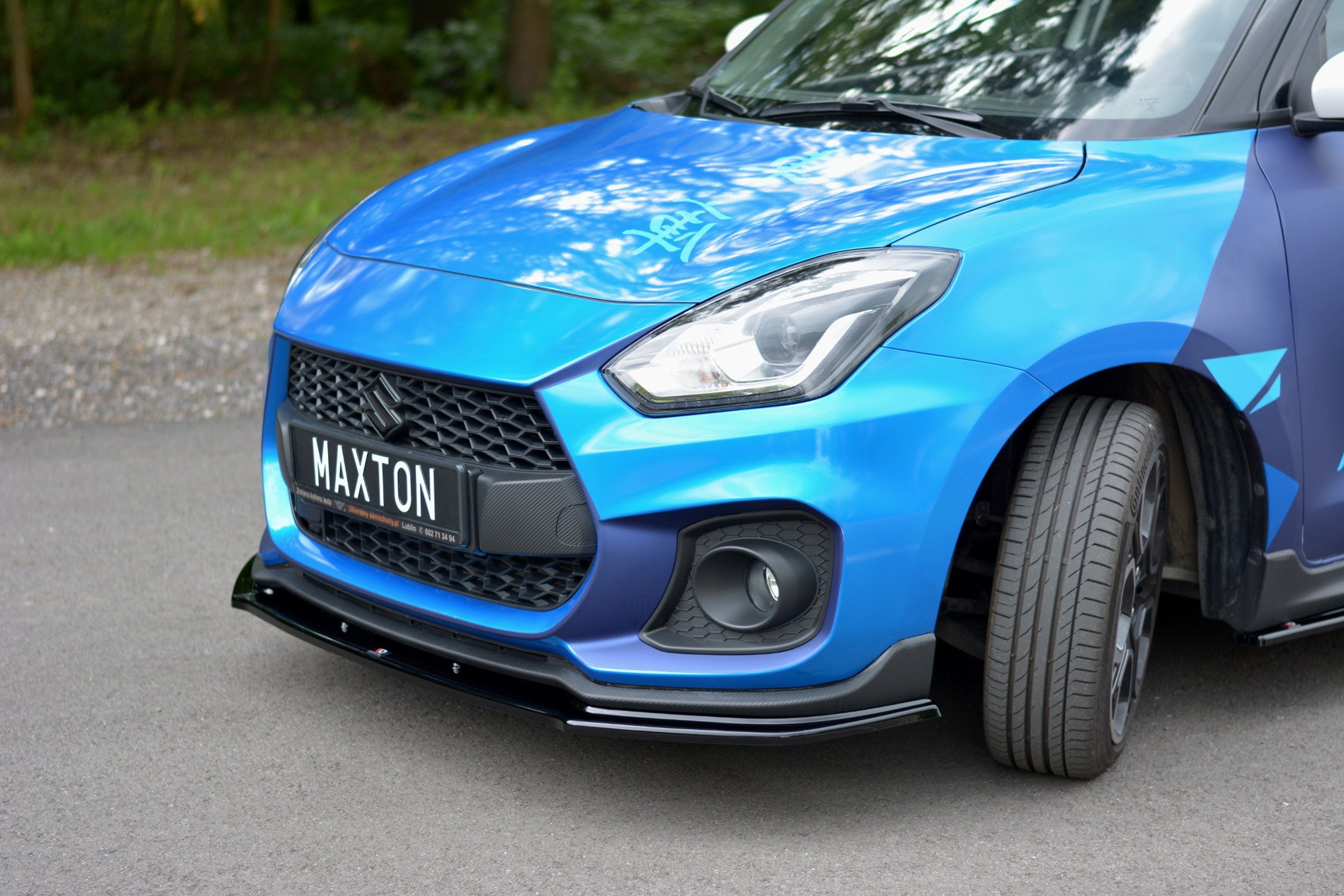 Maxton Design Передний сплиттер V.1 для Suzuki Swift 6 Sport — изображение 4