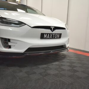 Maxton Design Передний сплиттер V.1 для Tesla Model X