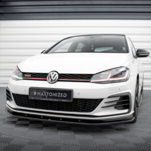 Maxton Design Передний сплиттер V.1 для Volkswagen Golf GTI / GTD Mk7 (рестайлинг)