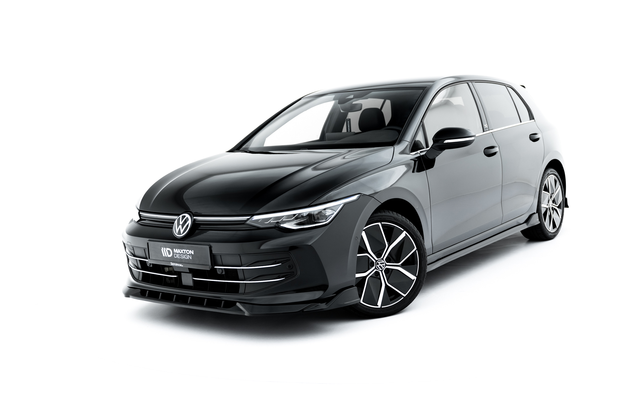 Maxton Design Передний сплиттер V.1 для Volkswagen Golf Hatchback Mk8 Facelift — изображение 4