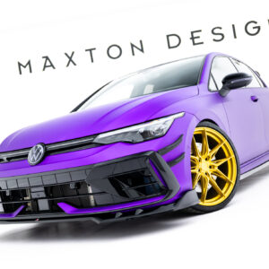 Maxton Design Передний сплиттер V.1 для Volkswagen Golf R Hatchback Mk8 Facelift