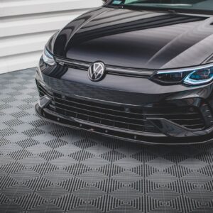 Maxton Design Передний сплиттер V.1 для Volkswagen Golf R хэтчбек / вариант Mk8
