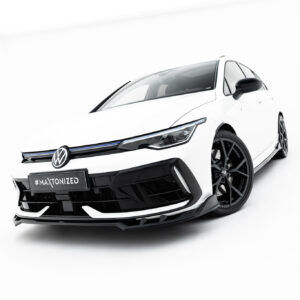 Maxton Design Передний сплиттер V.1 для Volkswagen Golf R Variant Mk8 Facelift