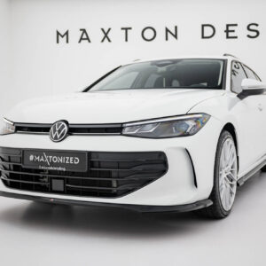 Maxton Design Передний сплиттер V.1 для Volkswagen Passat B9