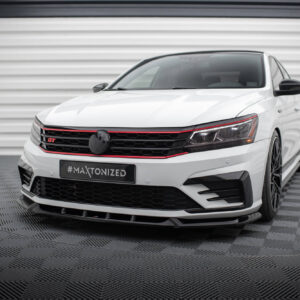 Maxton Design Передний сплиттер V.1 для Volkswagen Passat GT B8 Facelift (США)