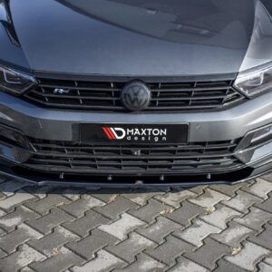 Maxton Design Передний сплиттер V.1 для Volkswagen Passat R-Line B8
