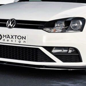 Maxton Design Передний сплиттер V.1 Volkswagen Polo GTI Mk5 Facelift