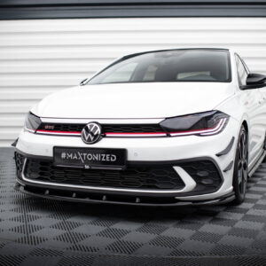 Maxton Design Передний сплиттер V.1 для Volkswagen Polo GTI Mk6 Facelift