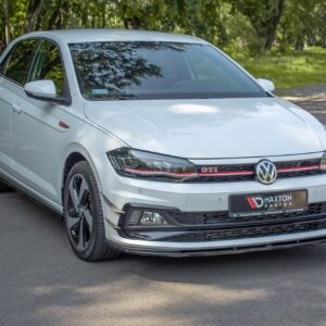 Maxton Design Передний сплиттер V.1 для Volkswagen Polo GTI / R-line Mk6