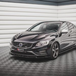 Maxton Design Передний сплиттер V.1 для Volvo S60 R-Design Mk2 (рестайлинг)