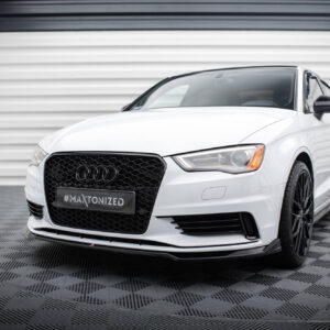 Maxton Design Передний сплиттер V.2 Audi A3 Седан 8V