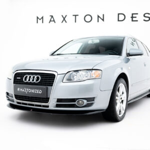 Maxton Design Передний сплиттер V.2 для Audi A4 B7