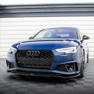 Maxton Design Передний сплиттер V.2 для Audi A4 Competition B9